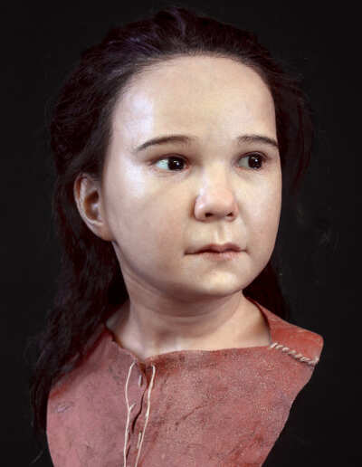 Girl from Céide Fields, Northern Ireland