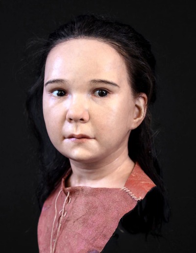 Girl from Céide Fields, Northern Ireland